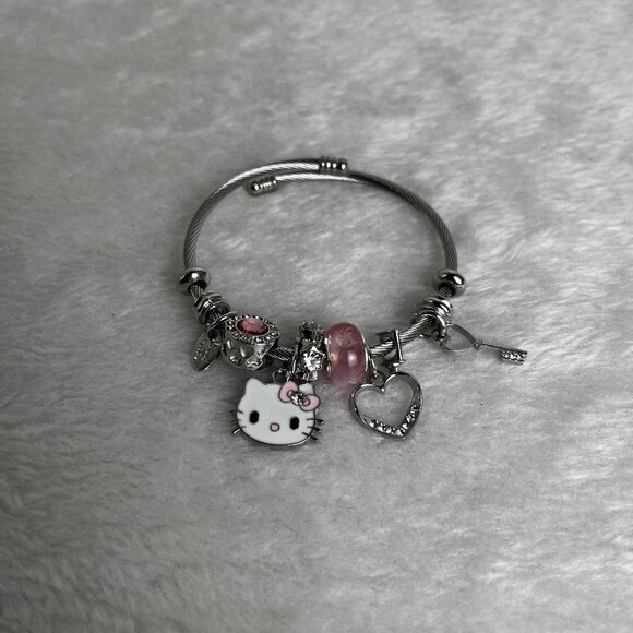 Hello Kitty Jewelry - Pink Hello Kitty Bracelet cute